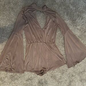 Satin romper